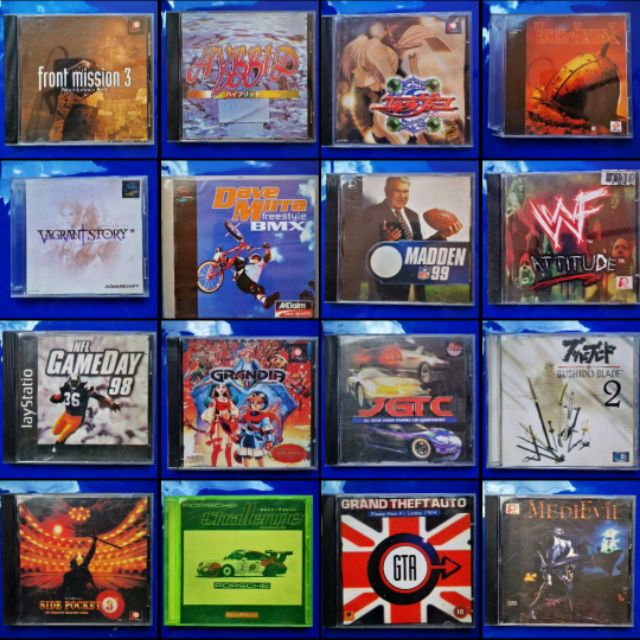 playstation cds