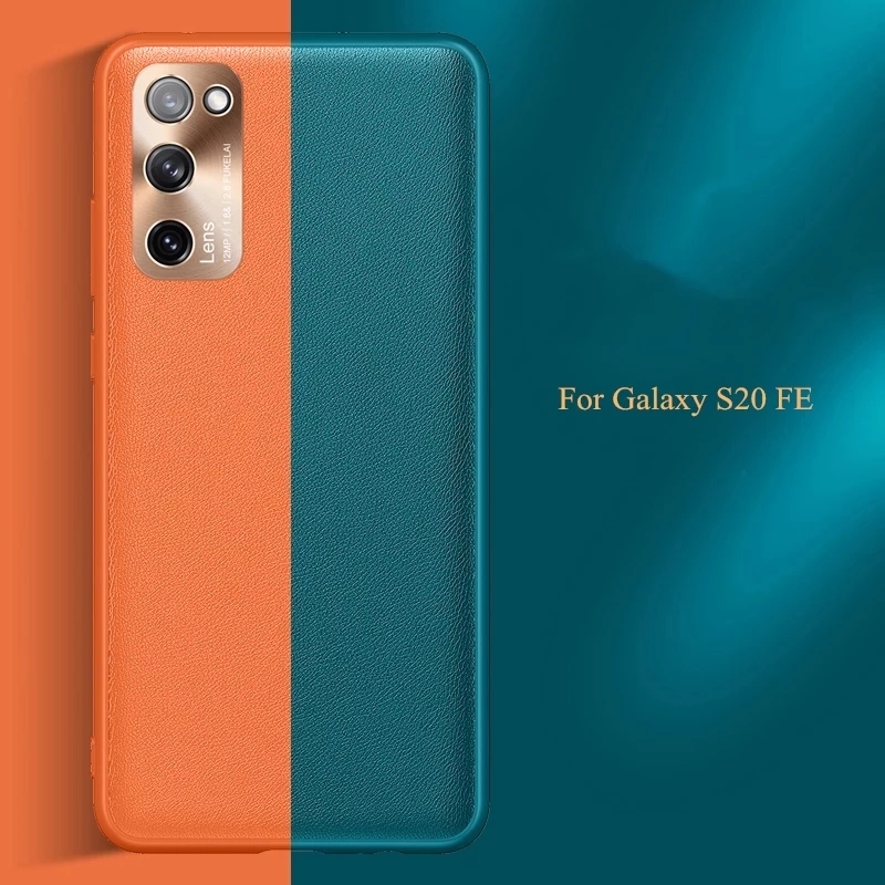 Samsung Galaxy S Fe 5g Leather Cases Soft Matte Shockproof Protect Camera Back Cover Shopee Philippines