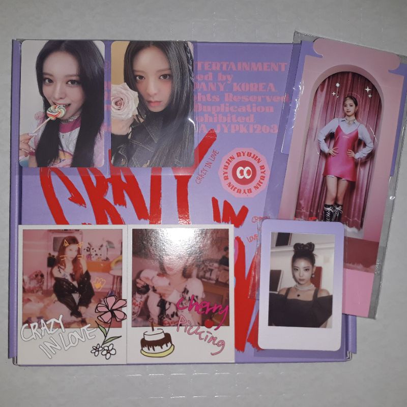 ITZY Crazy in Love Ryujin Version With Synnara POB | Shopee Philippines