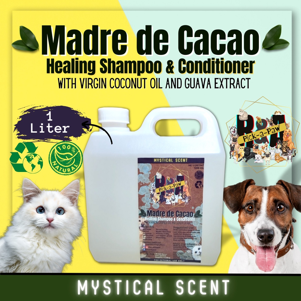 Dog & Cat Madre de Cacao PET Grooming Shampoo & Conditioner w/ Guava