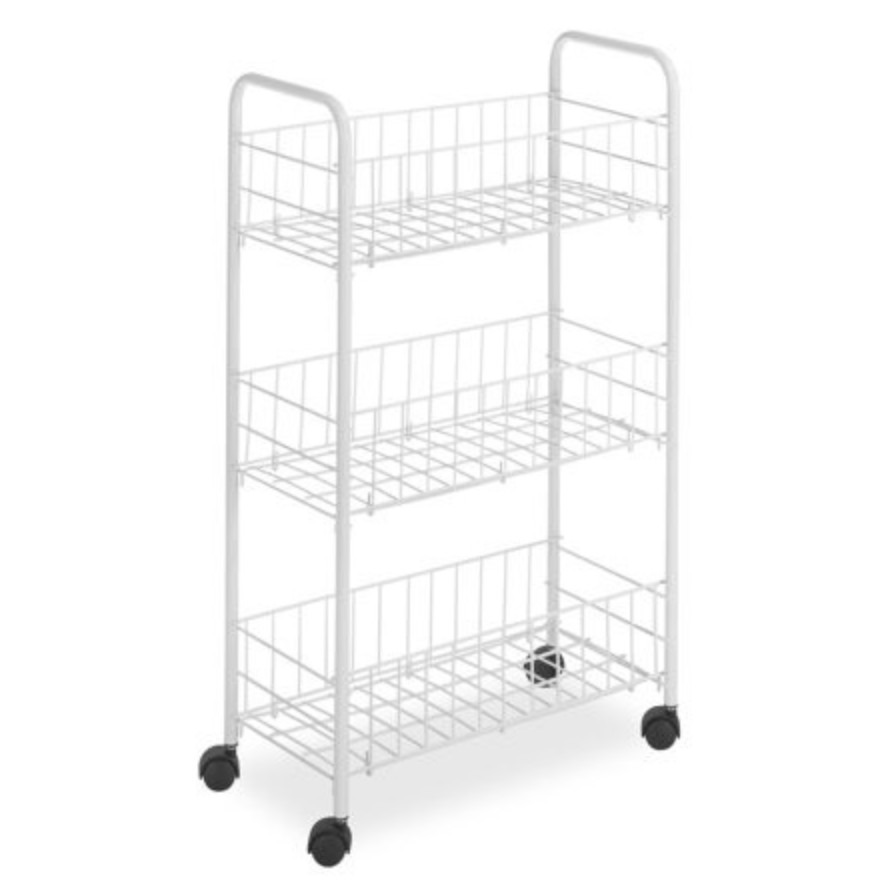 3 Tier Multi Purpose Removable Kitchen Cart Storage Rack Cart Storage Shelf Wire Utility Cart Shopee Philippines