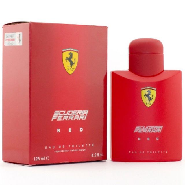 Authentic Scuderia Ferrari Red EDT 125ml Perfume | Shopee Philippines