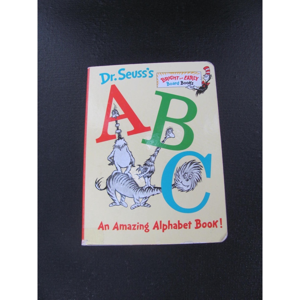 Dr. Seuss's ABC An Amazing Alphabet Book - Small Board Book | Shopee ...