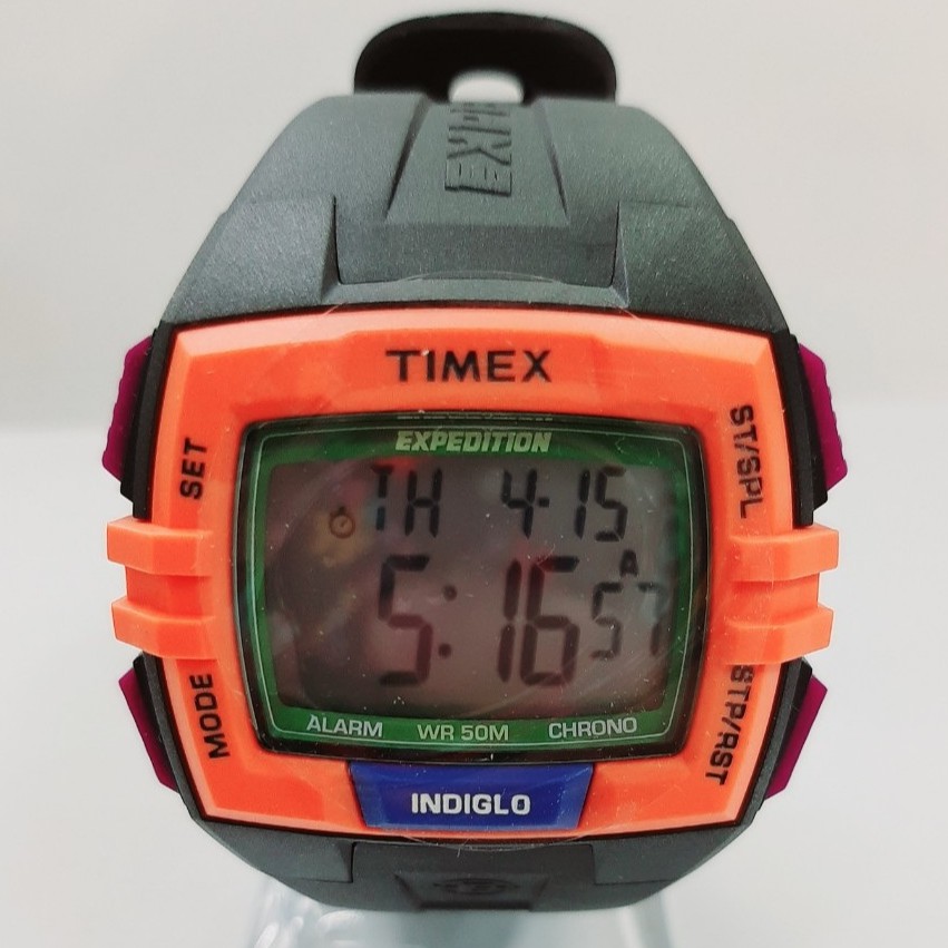 Timex Indiglo Expedition Multi Colored Watch | Shopee Philippines