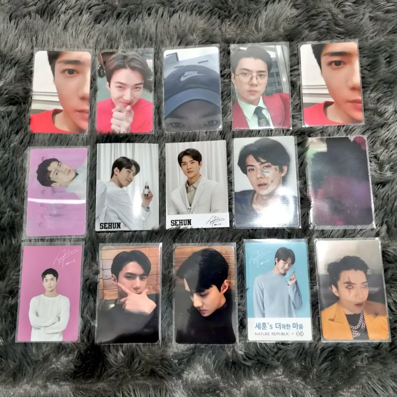 Exo Sehun Official Photocard album Non-Al album | Shopee Philippines