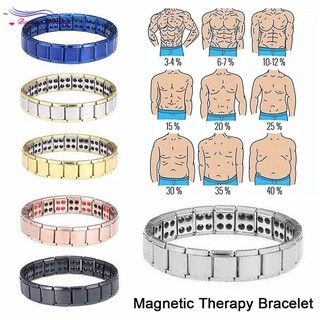 BT 7 Colors Men Magnetic Therapy Bracelet Health Energy Balance Germanium Magnetic Bracelet #5