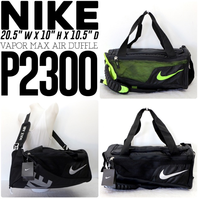 nike vapor air max duffel bag