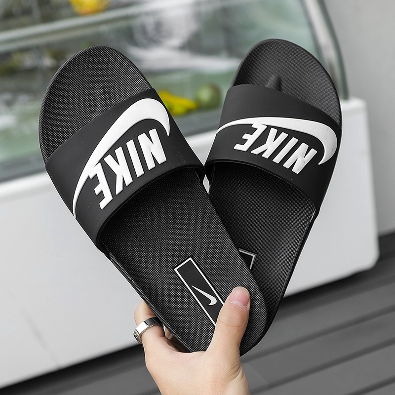 nike couple slippers