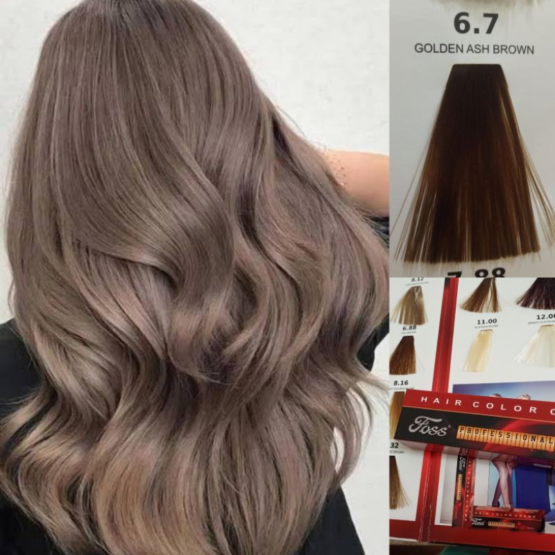 Golden Ash Brown Hair Color Shopee Philippines