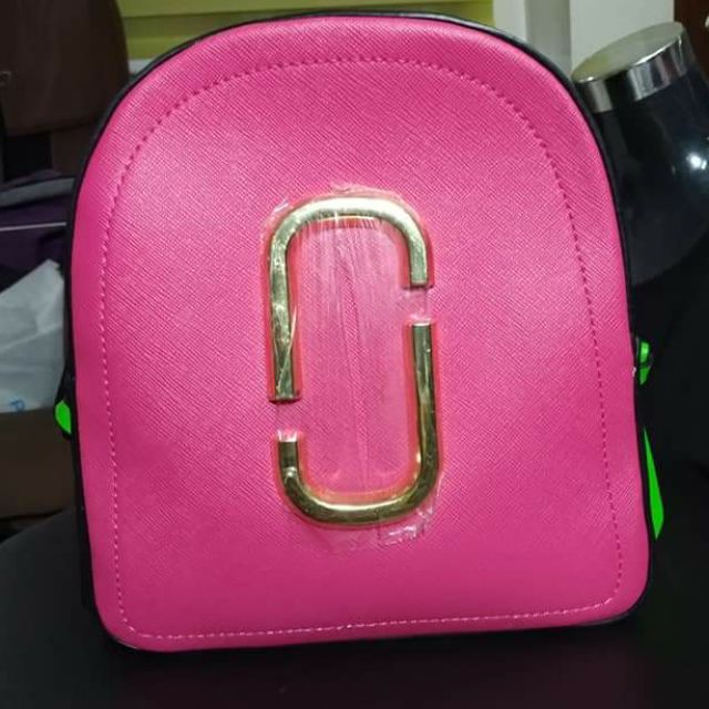 marc jacobs mini backpack pink