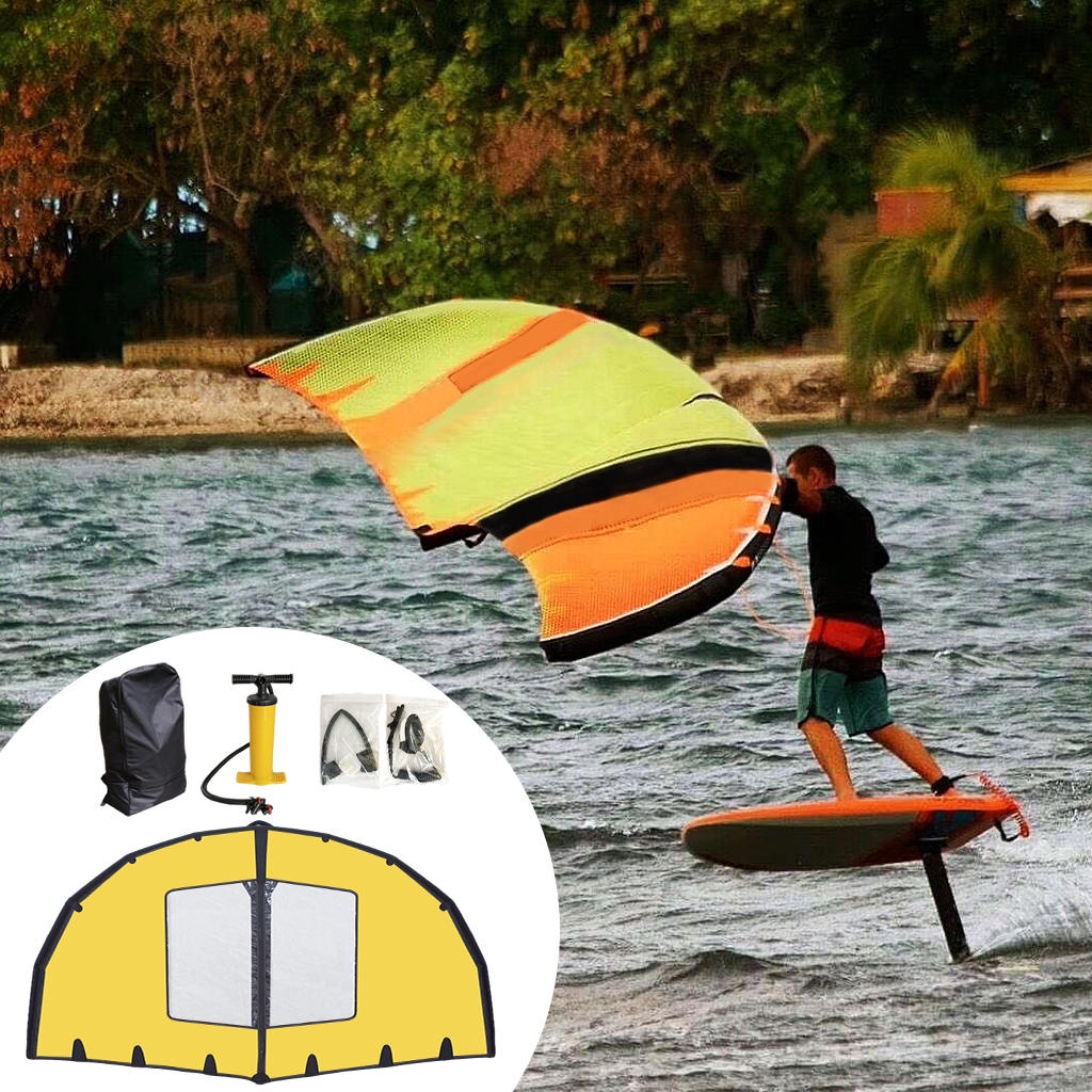 Windsurfing Foil Wing Kitesurfing Kite Hydrofoil Surfboard Skiing