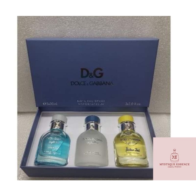 Dolce & Gabbana Gift Set for Men (30ml) Shopee Philippines