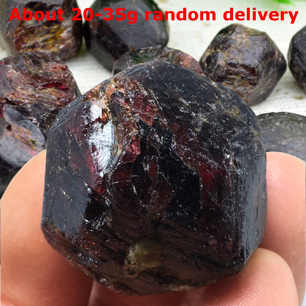 red garnet stone