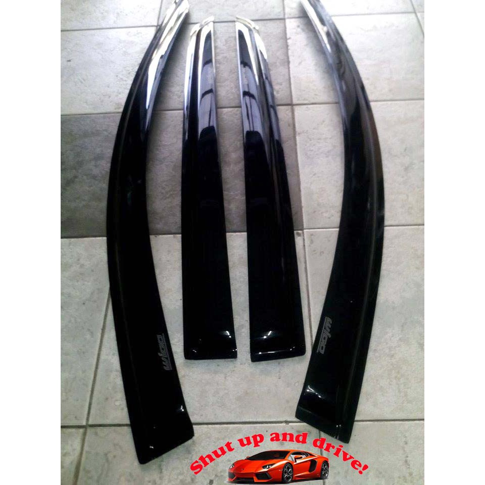 Rain Visor or Door Guard for Toyota Wigo | Shopee Philippines