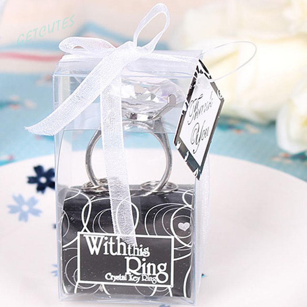 wedding ring keychain