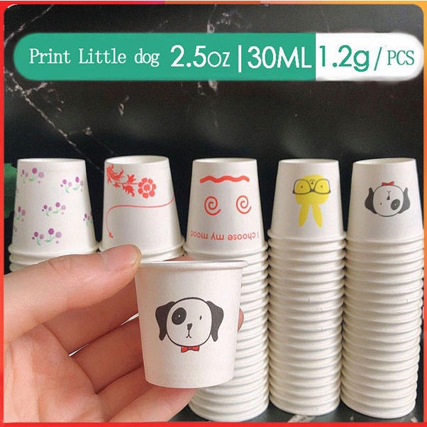 Paper Cups Birthday Party Favors Disposable cup Paper 30ml Tasting ...