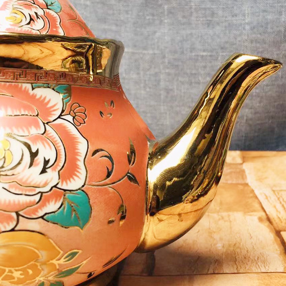 Home Zania European Fantasy Teacup and Teapot Set Ceramic Tea Set