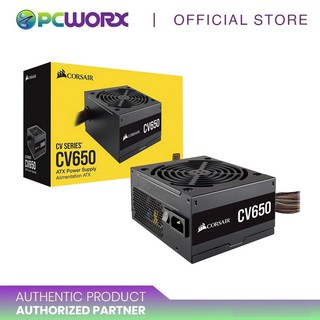 Corsair CV650 650Watts 80+ Bronze Certified Power Supply | Shopee ...