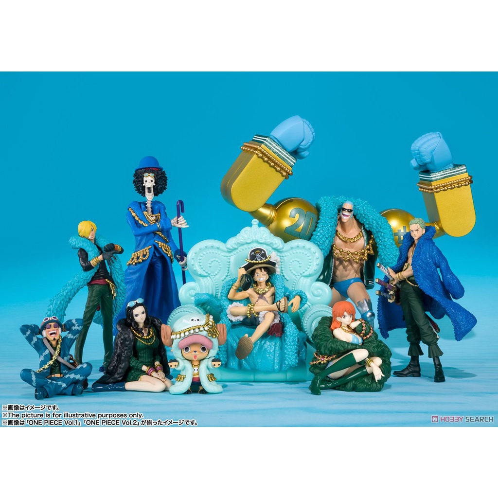 One Piece - Luffy Sanji Zorro Usopp Nami Robin Chopper Brook Franky ...