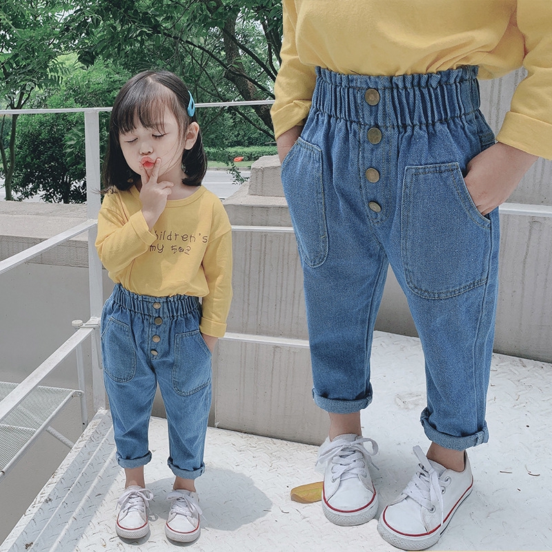 baby girl distressed jeans