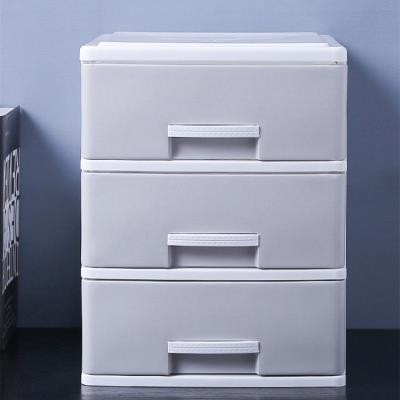 Office Desktop Storage Box Simple Small Drawer Plastic Desk File Sundries Storage Box Cosmetics Storage Cabinet Shopee Philippines