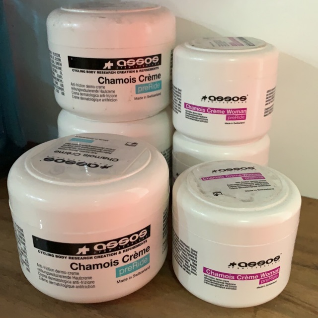 assos chamois creme pre ride