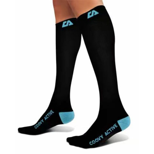 Men and Women Compression Socks - Knee High graduated compression ...