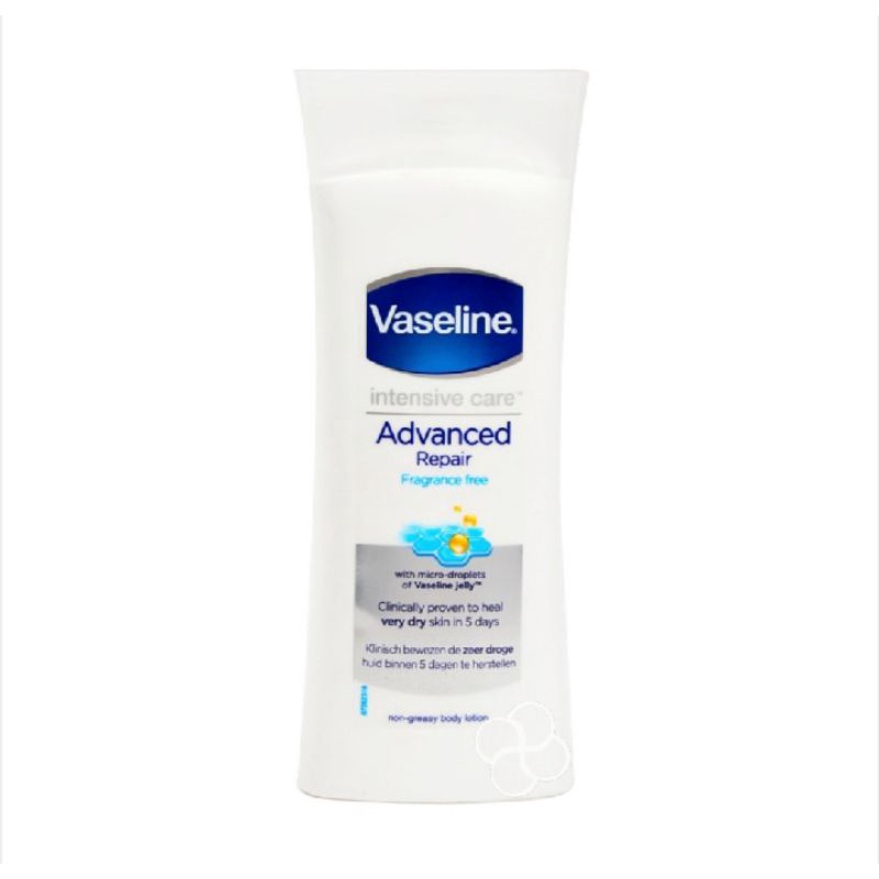 Vaseline Intensive Care Advanced Repair Fragrance Free Lotion 400mL Shopee Philippines