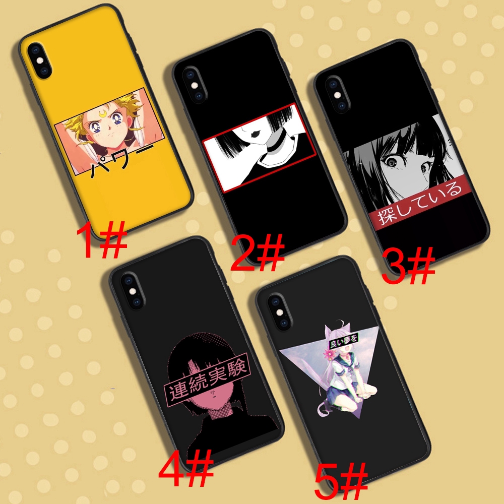 A 37 Eyes Of Anime Aesthetic Iphone Xs Max Xr X 7 8 6 6s Plus 11 Pro Max Soft Case Shopee Philippines
