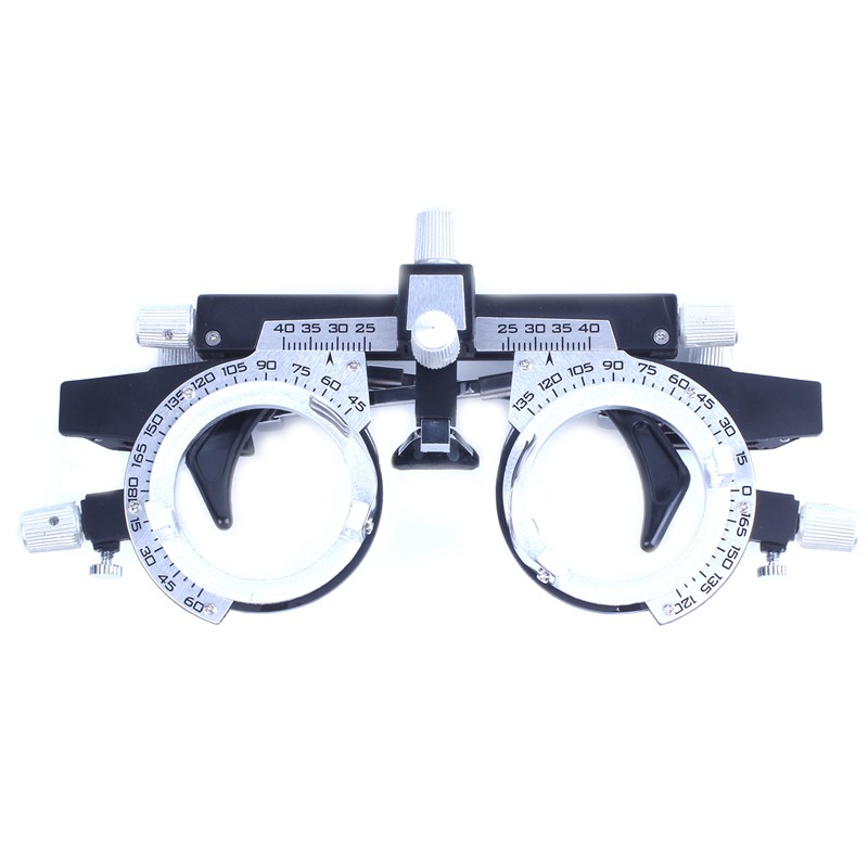 Easily Changeable Cylinder Axis Fully Adjustable Temple Length and Nose Rest Childrens pure titanium Optical Optic Trial Lens Frame Eye Optometry Optician Pure titanium 