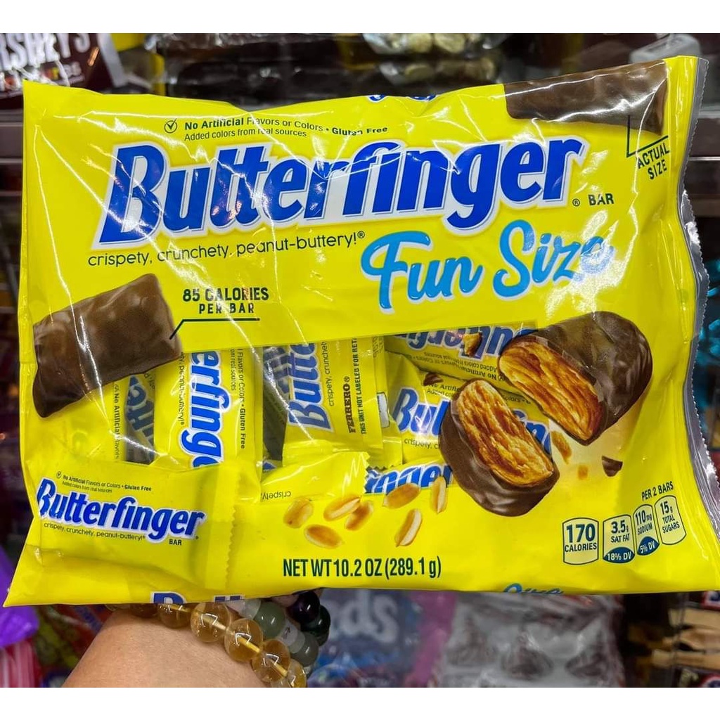 butterfinger bar fun size chocolates from US ed+7 Shopee Philippines