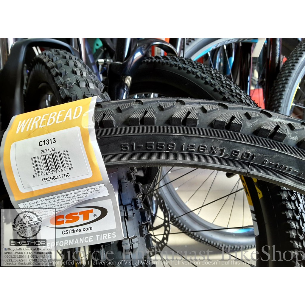 26x1 90 bike tire