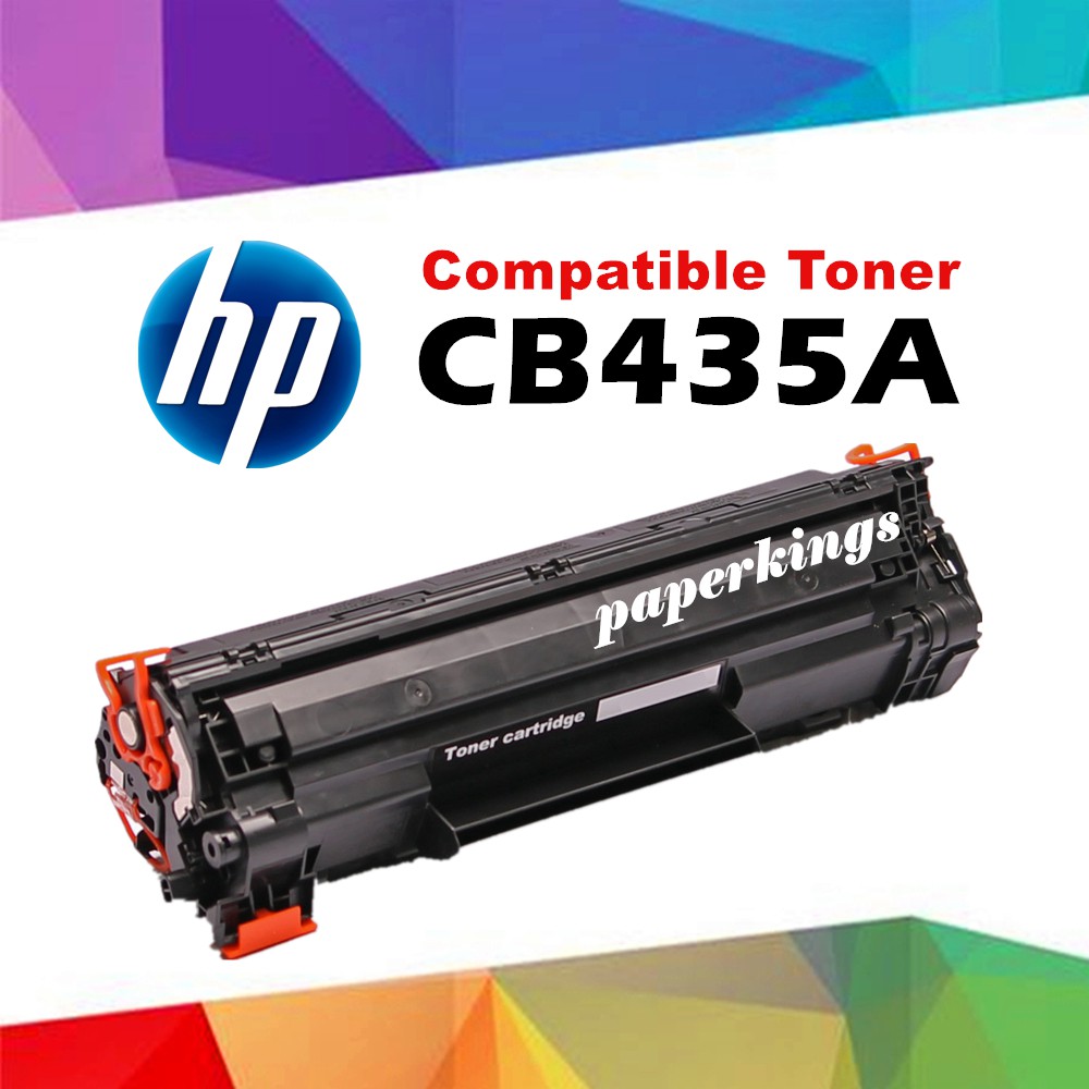 2 Pack CB435A 35A Compatible Toner Cartridge For Laserjet P1005 P1006 
