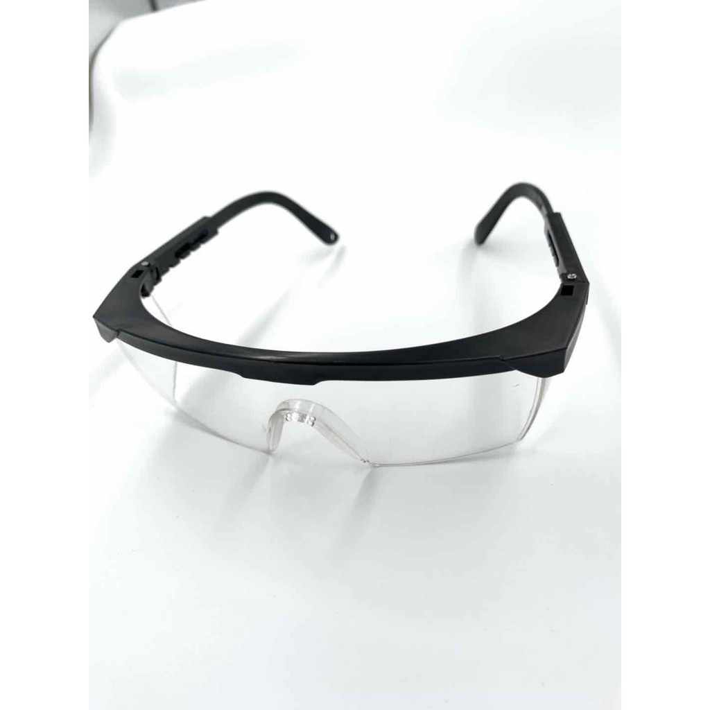 glass safety goggles