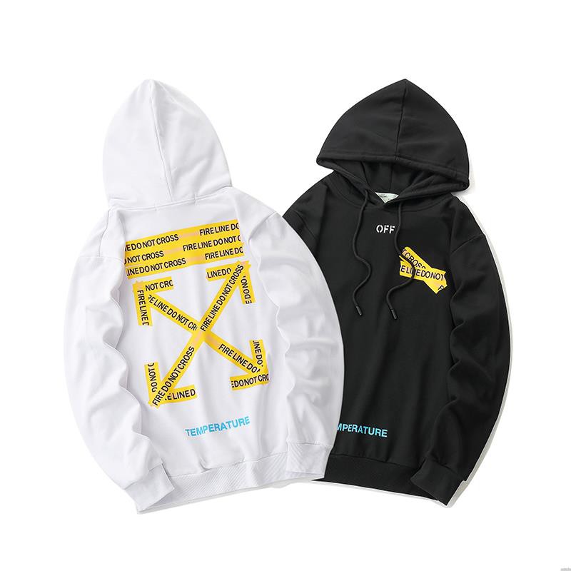 off white hoodie yellow arrow