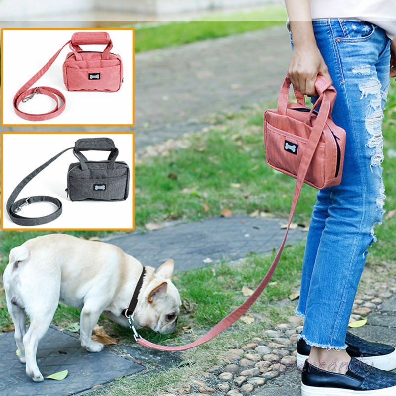 dog walking shoulder bag
