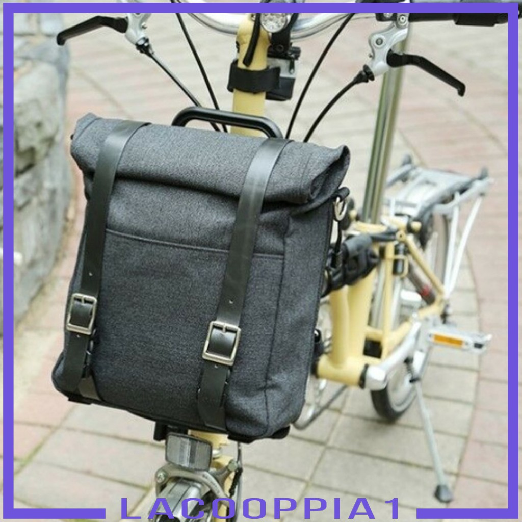 folding bike front block bag