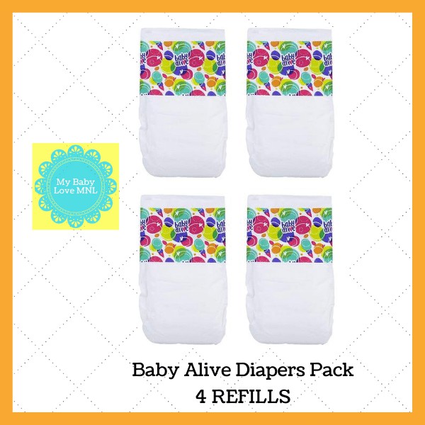 Baby Alive Diapers Pack Shopee Philippines