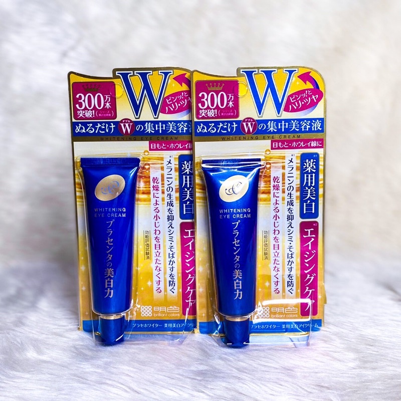 MEISHOKU Medicated Placenta Whitening Eye Cream 30g Shopee Philippines