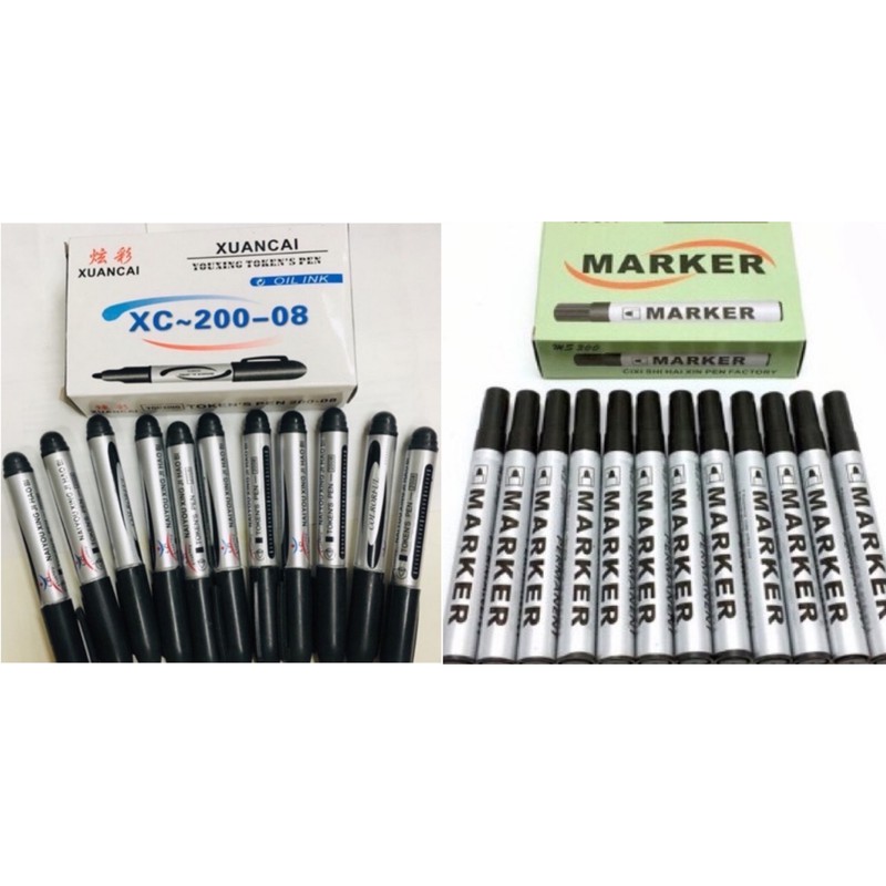 permanent marker 10pcs and 12pcs | Shopee Philippines