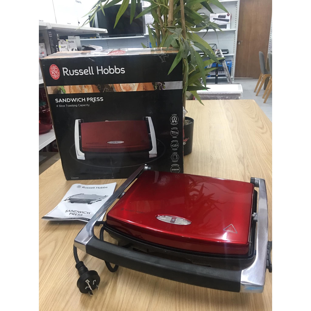 Russell Hobbs Sandwich Press 4 Slice Shopee Philippines