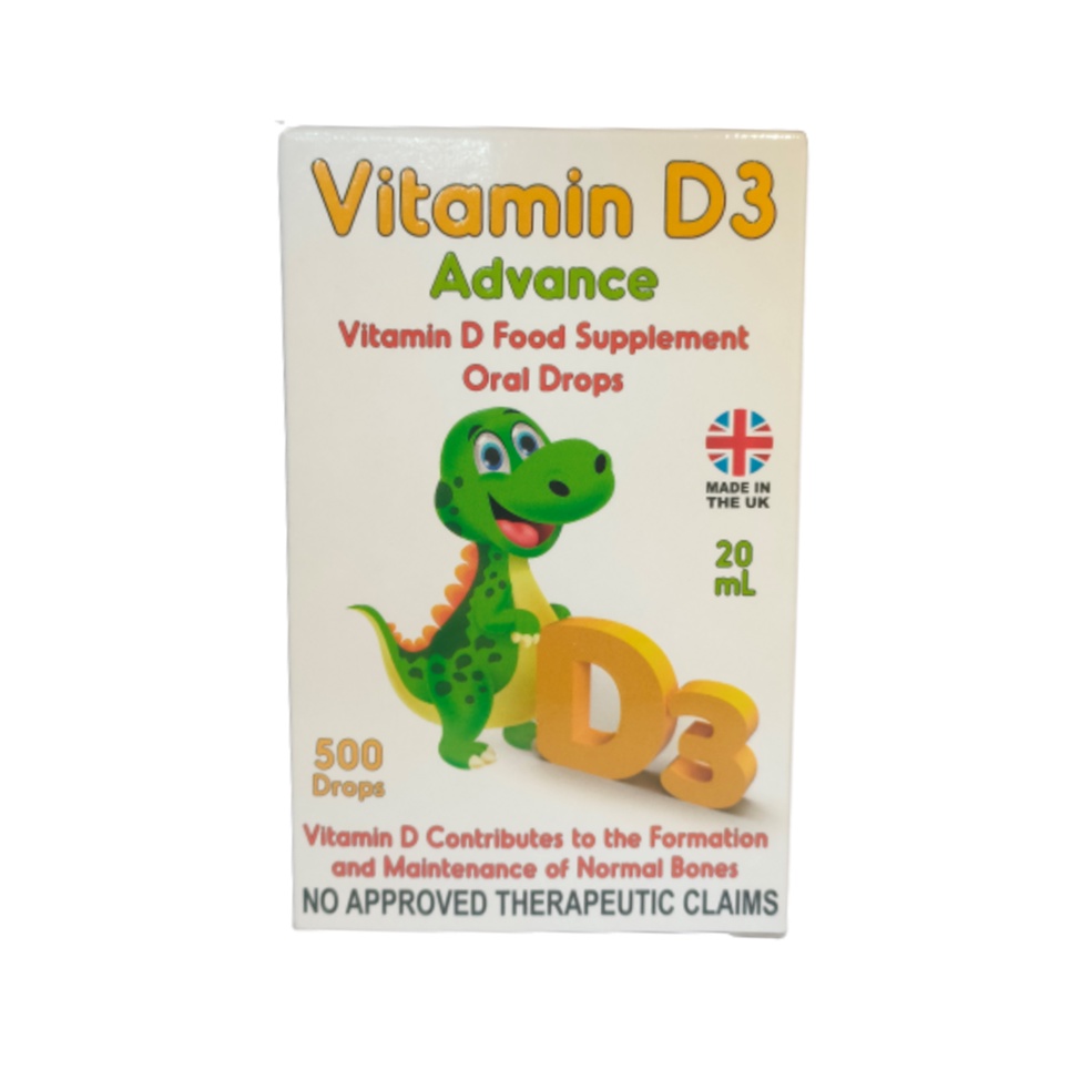 VITAMIN D3 ADVANCE Vitamin D Food Supplement Oral Drops Shopee