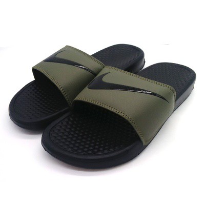 nike two strap slippers