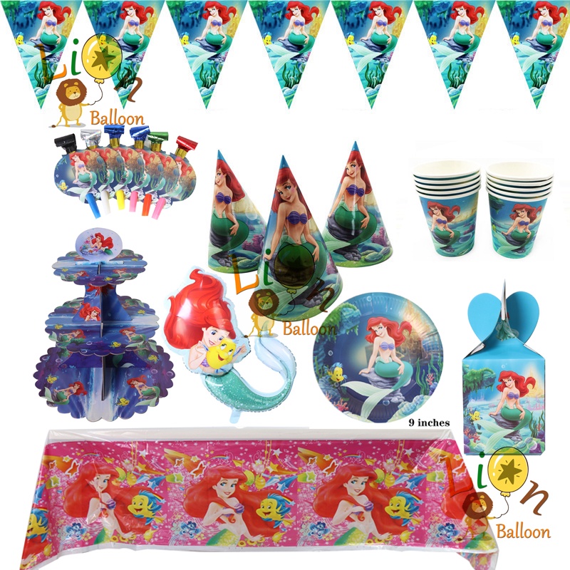 little-mermaid-theme-partyneeds-kids-birthday-supplies-party-decoration