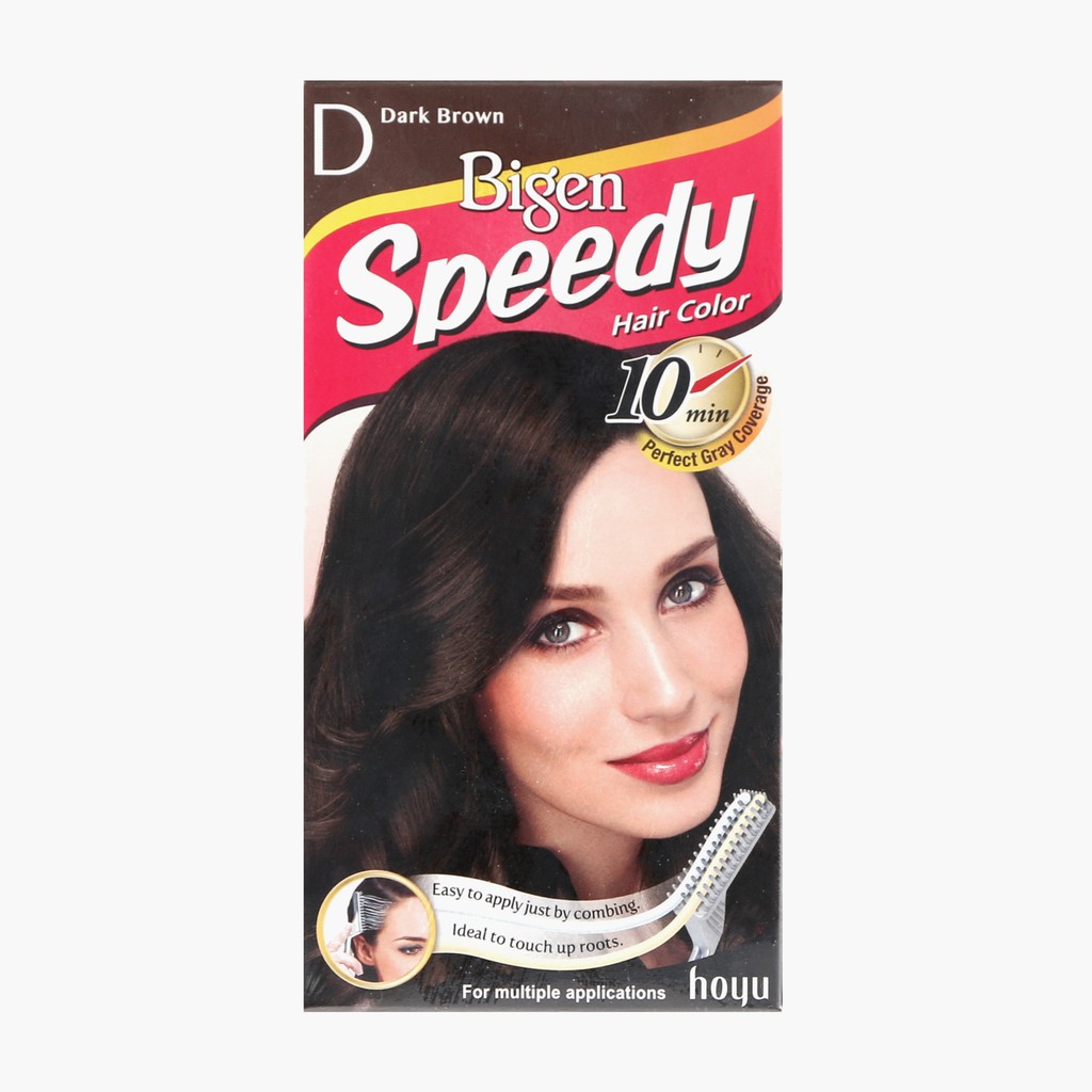 Bigen Speedy Hair Color Dark Brown Shopee Philippines