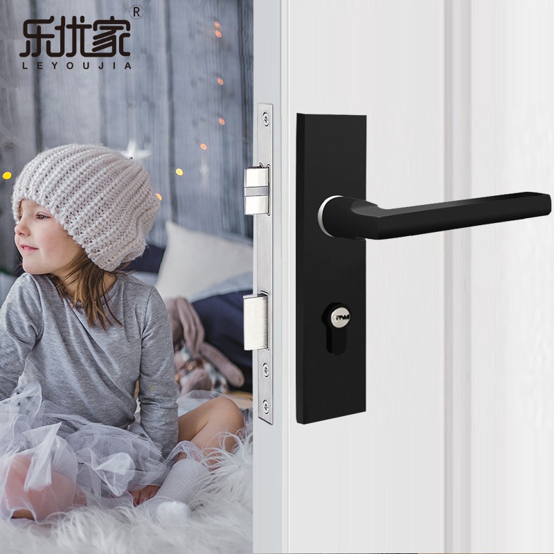 Door Lock Indoor Bedroom Door Lock Simple Door Handle