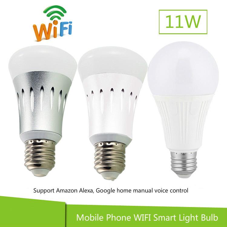 Wifi Bulb Lamp Alexa Google Home Voice Control Smart Bulb ...