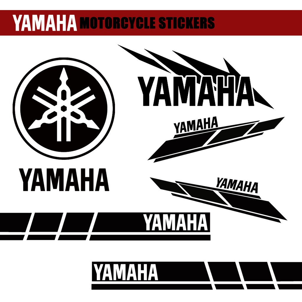 yamaha bike stickers online
