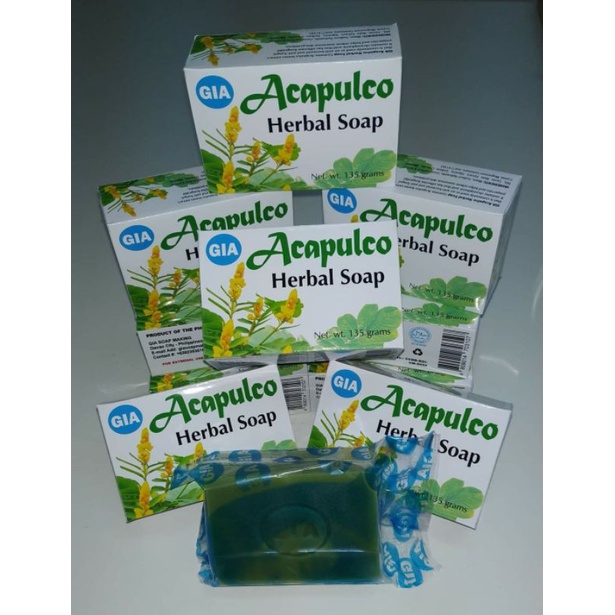 GIA ACAPULCO HERBAL SOAP 135g Shopee Philippines