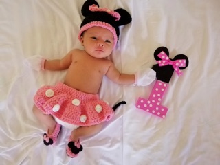 Minnie Mouse Costume For 1 3 Month Old Baby Best For Photoshoot Shopee Philippines